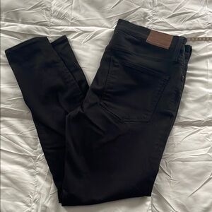 Black Madewell Skinny Jeans - midrise